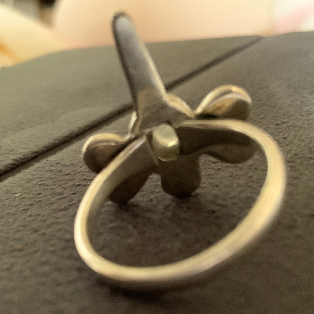 Sterling Silver Dragonfly Ring - image 2